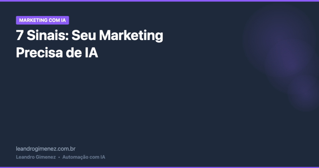 marketing com IA