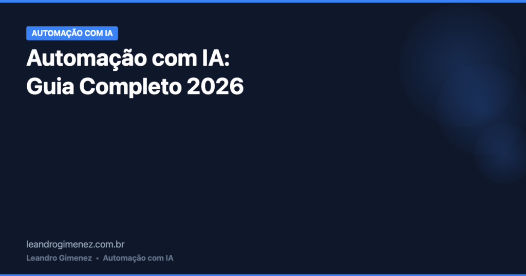 automação com IA
